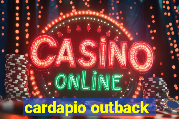 cardapio outback